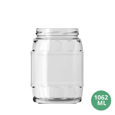 Şişecam 1062 ML Cam Kavanoz Cam Gıda Uyumlu Kavanoz 1062mL TO89 [168399]