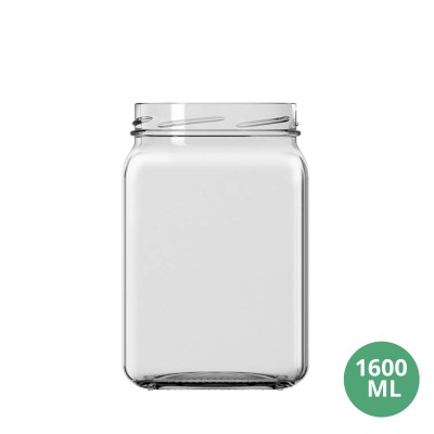 Şişecam 1600 ML Cam Kavanoz Cam Gıda Uyumlu Kavanoz 1600mL TO100 [170299]