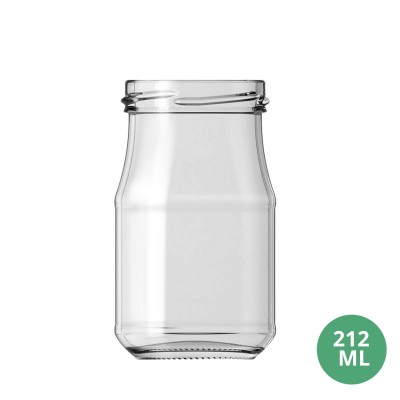 Şişecam 212 ML Cam Kavanoz Cam Gıda Uyumlu Kavanoz 212mL TO58 [183821]