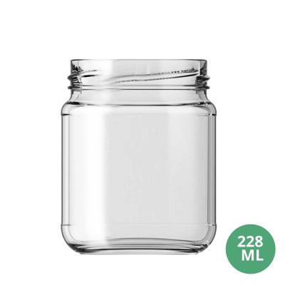 Şişecam 228 ML Cam Kavanoz Cam Gıda Uyumlu Kavanoz 228mL TO63 [165323]