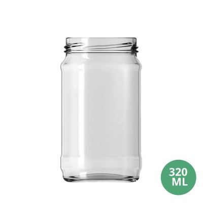 Şişecam 320 ML Cam Kavanoz Cam Gıda Uyumlu Kavanoz 320mL TO63 [143932]
