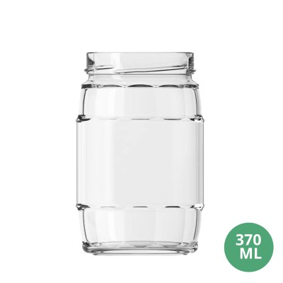 Şişecam 370 ML Cam Kavanoz Cam Gıda Uyumlu Kavanoz 370mL TO66 [146437]