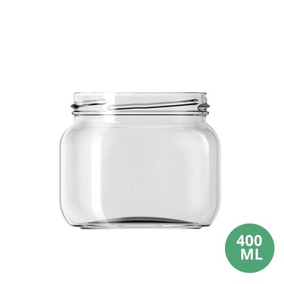 Şişecam 400 ML Cam Kavanoz Cam Gıda Uyumlu Kavanoz 400mL TO82 [103340]