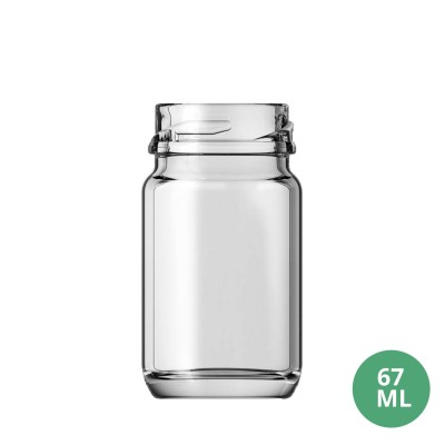 Şişecam 67 ML Cam Kavanoz Cam Gıda Uyumlu Kavanoz 67mL TO38 [164607]