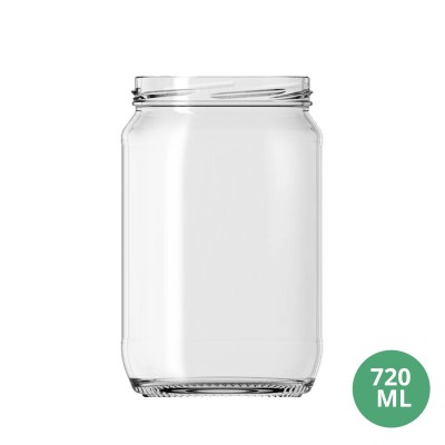 Şişecam 720 ML Cam Kavanoz Cam Gıda Uyumlu Kavanoz 720mL 720mL TO82 [170172]