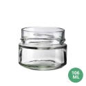 Toptan 106 ML Cam Kavanoz Cam Gıda Uyumlu Kavanoz 106mL DTO70 [Ergo]