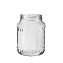 Toptan 1700 ML Cam Kavanoz Cam Gıda Uyumlu Kavanoz 1700mL TO100 [Facet]