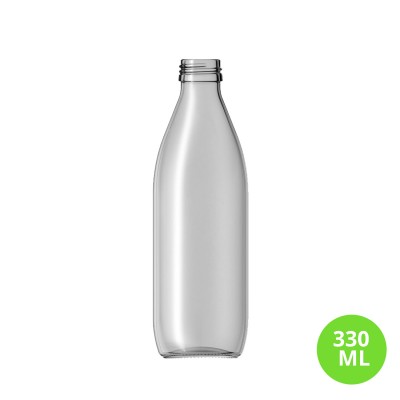 Şişecam 330 ML Screw Ağız Meşrubat Gıda Cam Şişe 330mL FS28 [332433]