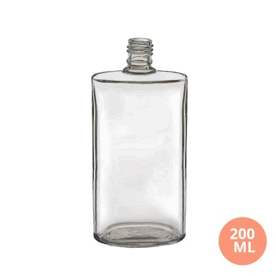 Toptan 200 ML 5020 Vidalı Cam Kolonya Şişesi 057