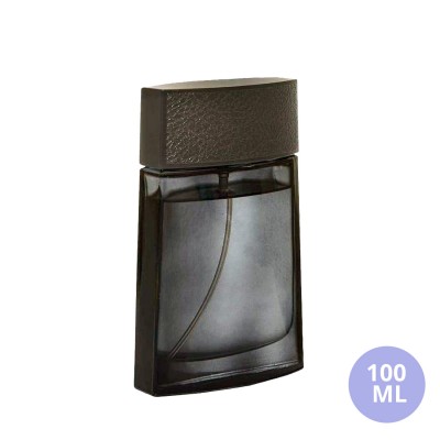 100 ML Toptan Kapatmalı Siyah Set Cam Parfüm Şişesi 126-AS