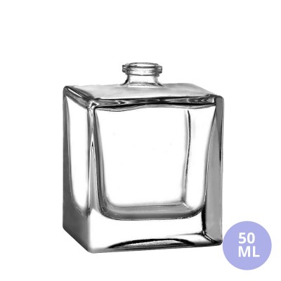50 ML Toptan Mone Kapatmalı Sade Cam Parfüm Şişesi 168