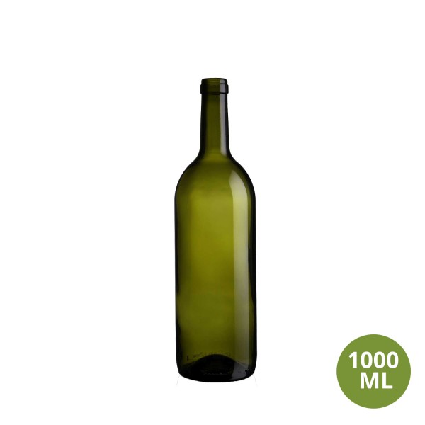 Şişecam 1000 ML Şarap / Alkol Cam Şişe Super VIP 1000mL UC