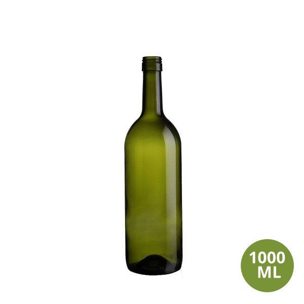 Şişecam 1000 ML Şarap / Alkol Cam Şişe Super VIP 1000mL US
