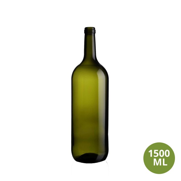 Şişecam 1500 ML Şarap / Alkol Cam Şişe Bordelesa-S 1500mL UC18