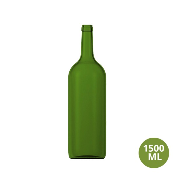 Şişecam 1500 ML Şarap / Alkol Cam Şişe Bordo 1500mL UC18 [832799]
