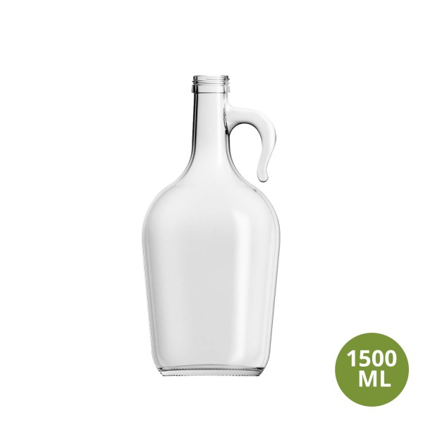 Şişecam 1500 ML Şarap / Alkol Cam Şişe Kulplu 1500ml FS35 [832699]
