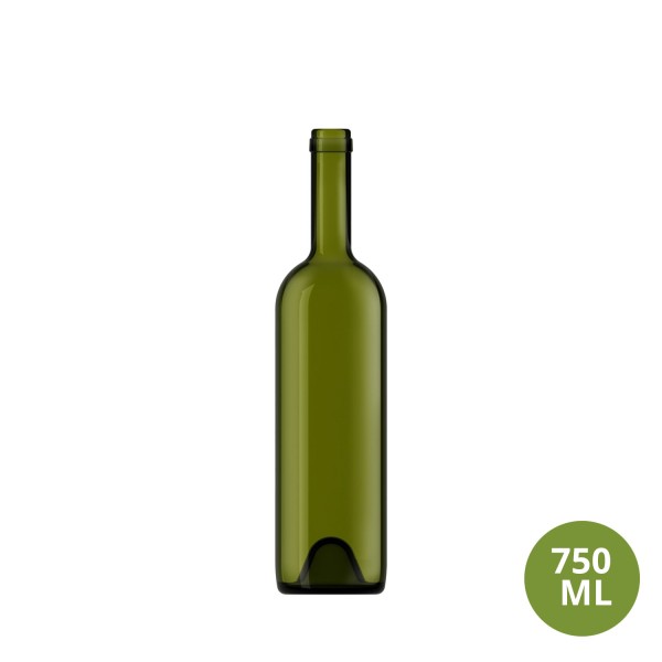 Şişecam 750 ML Şarap /Alkol Cam Şişe Bordo 750mL UC18 [527775]