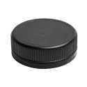 Toptan 38MM Düz Kilitli Siyah Kola Kapak 38MM Ağız Çaplı 003