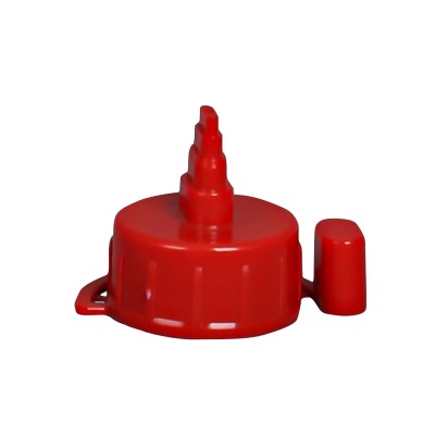 Toptan Plastik Kırmızı Kademeli Kapak KA01