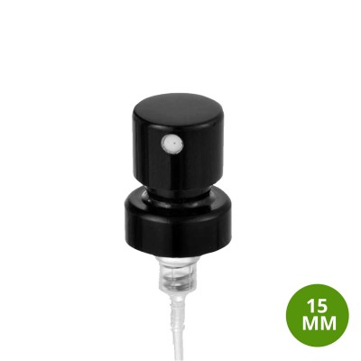 Toptan 15 MM PD Siyah  Kapatmalı Metal Sprey 187