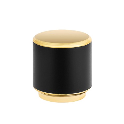 Toptan Slim DG Saten Kapatmalı Siyah-Gold Parfum Kapak 302