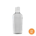 200 ML Plastik Pet Şişe Şeffaf Boş Pet Şişe De 24 Şeffaf Disctop Kapaklı Şişe