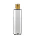 250 ML Plastik Pet Şişe Şeffaf Boş Pet Şişe Yel 24 Gold Mat Disctop Kapaklı Şişe