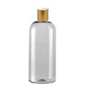 400 ML Plastik Pet Şişe Şeffaf Boş Pet Şişe Zey 24 Gold Mat Disctop Kapaklı Şişe