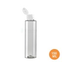 150 ML Plastik Pet Şişe Şeffaf Boş Pet Şişe Yel 24 Ağız Beyaz Fliptop Kapaklı Şişe