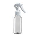 100 ML Plastik Pet Şişe Şeffaf Boş Pet Şişe  AS 24 Ağız Beyaz Mini Triger Spreyli Şişe