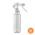 100 ML Plastik Pet Şişe Şeffaf Boş Pet Şişe Yel 24 Ağız Şeffaf Mini Triger Spreyli Şişe