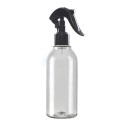 150 ML Plastik Pet Şişe Şeffaf Boş Pet Şişe AS 24 Ağız Siyah Mini Triger Spreyli Şişe