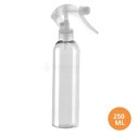 250 ML Plastik Pet Şişe Şeffaf Boş Pet Şişe AS 24 Ağız Şeffaf Mini Triger Spreyli Şişe