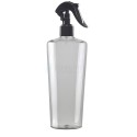 250 ML Plastik Pet Şişe Şeffaf Boş Pet Şişe Ec 24 Ağız Siyah Mini Triger Spreyli Şişe