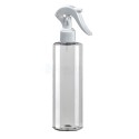 250 ML Plastik Pet Şişe Şeffaf Boş Pet Şişe Yel 24 Ağız Beyaz Mini Triger Spreyli Şişe