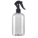 250 ML Plastik Pet Şişe Şeffaf Boş Pet Şişe Zey 24 Ağız Siyah Mini Triger Spreyli Şişe