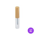 3,5 ML Plastik Eyeliner ve Dipliner Buzlu Şeffaf Tüp Gold Kapak Ambalaj 26