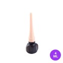 4 ML Plastik Eyeliner ve Dipliner Siyah Renk Pembe Kapak Ambalaj 24