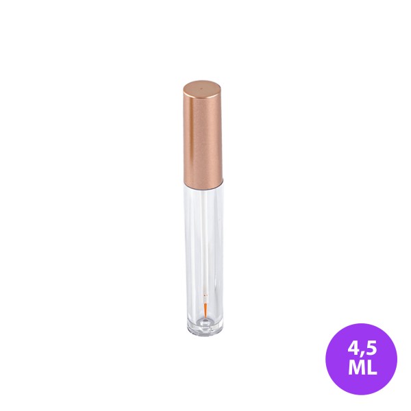 4,5 ML Plastik Eyeliner ve Dipliner Şeffaf Tüp Rose Kapak Ambalaj 22
