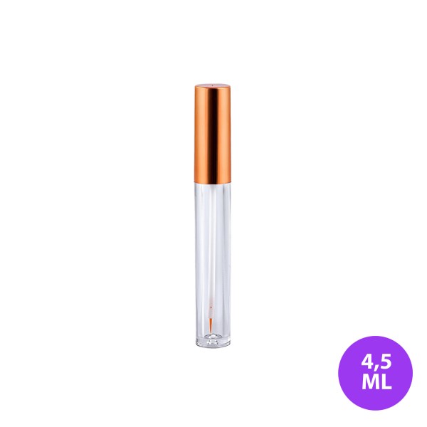 4,5 ML Plastik Eyeliner ve Dipliner Şeffaf Tüp Turuncu Kapak Ambalaj 22
