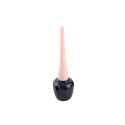 6 ML Plastik Eyeliner ve Dipliner Oval Siyah Renk Pembe Kapak Ambalaj 18