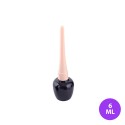 6 ML Plastik Eyeliner ve Dipliner Oval Siyah Renk Pembe Kapak Ambalaj 18