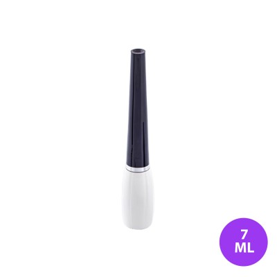 7 ML Plastik Eyeliner ve Dipliner Beyaz Renk Uzun Siyah Kapak Ambalaj 08