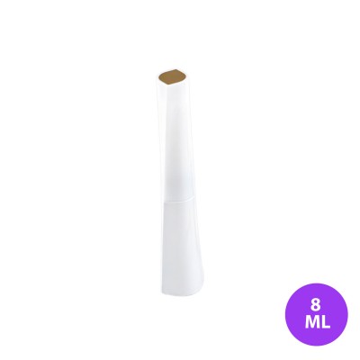 8 ML Plastik Eyeliner ve Dipliner Beyaz Renk Beyaz Kapak Ambalaj 12