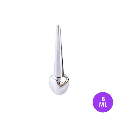 8 ML Plastik Eyeliner ve Dipliner Desenli Gümüş Tüp Kapak Ambalaj 20