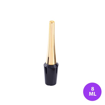 8 ML Plastik Eyeliner ve Dipliner Siyah Renk Gold Kapak Ambalaj 17