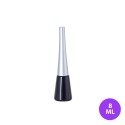 8 ML Plastik Eyeliner ve Dipliner Siyah Renk Gümüş Kapak Ambalaj 11
