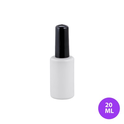 20 ML Plastik Fondöten Boş Tüp Takım Beyaz Tüp Siyah Kapak Ambalaj FT01