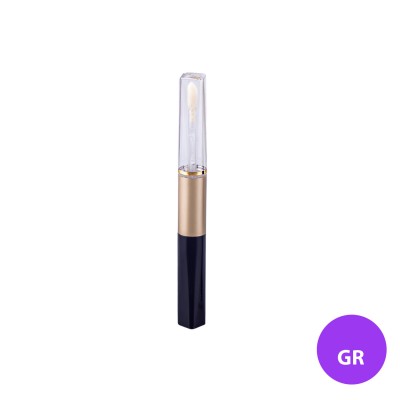 Plastik Kaş ve Kirpik Serum Takım Siyah ve Şeffaf Renk Gold Kapak Ambalaj 04