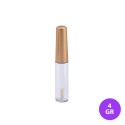 4 GR Lip Gloss Plastik Şeffaf Renk Gold Kapak Ambalaj 21